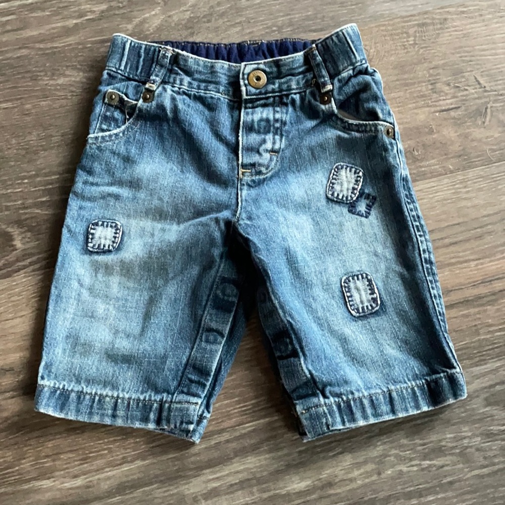 4/$20 Baby Gap Patchwork Jeans Sz 3-6 mth